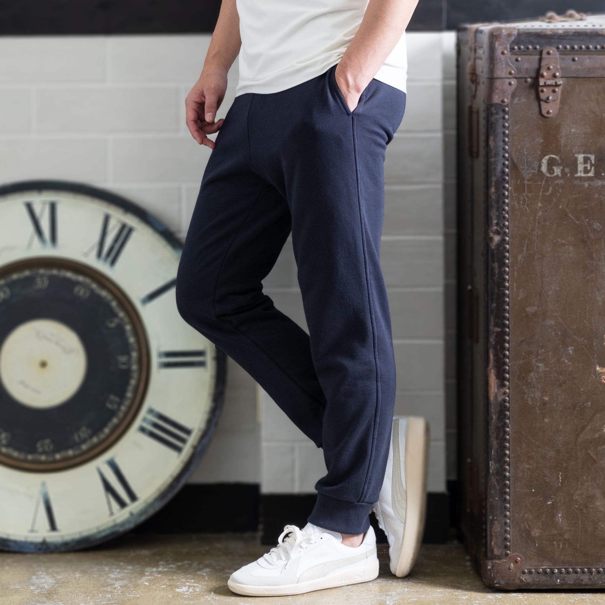 シーアイランドコットン  吊り裏毛 スウェットパンツ