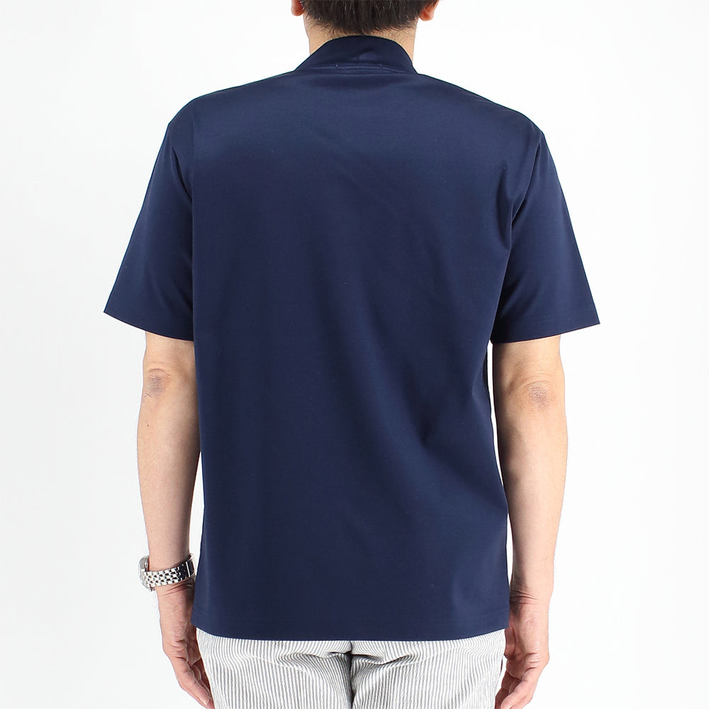 88/2スーピマコットン スムース 半袖 ジャケットTシャツ