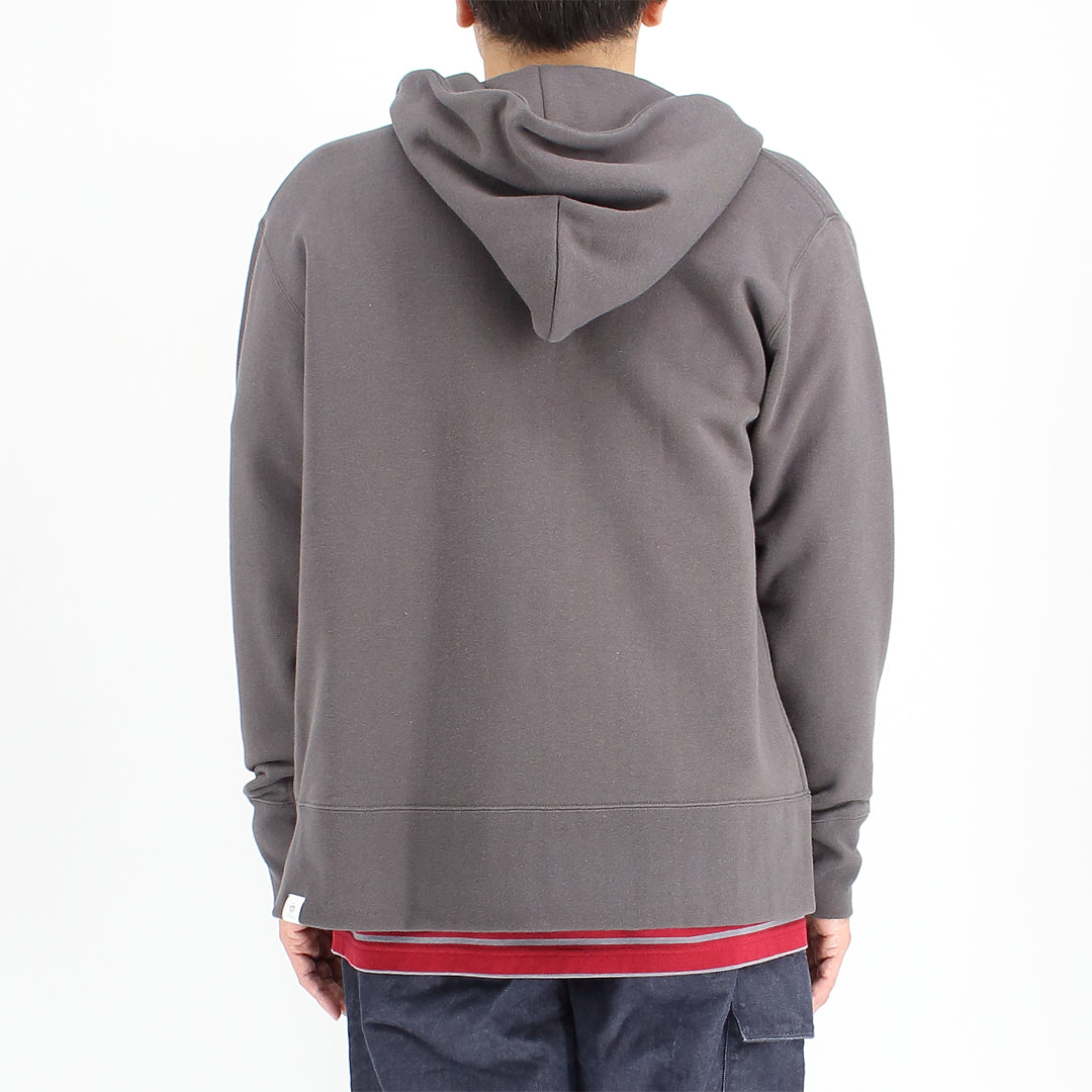 シーアイランドコットン 吊り裏毛 ジップパーカー