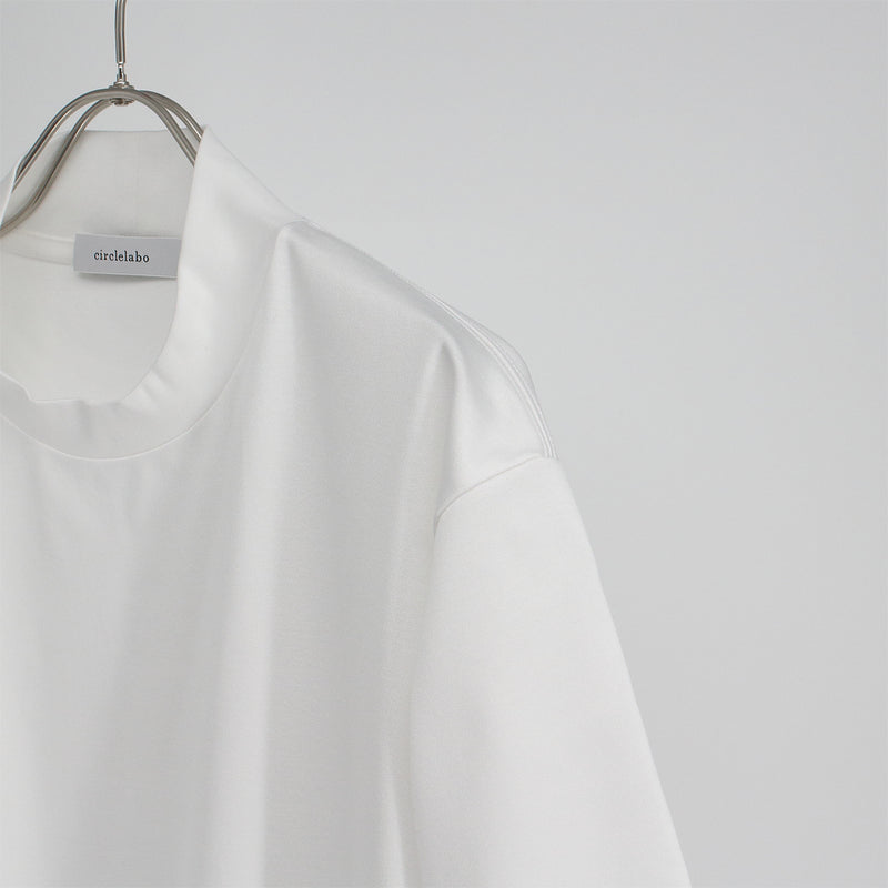 88/2 Double Mercerized Supima Cotton Under Jacket Mock Neck Interlock T-Shirt