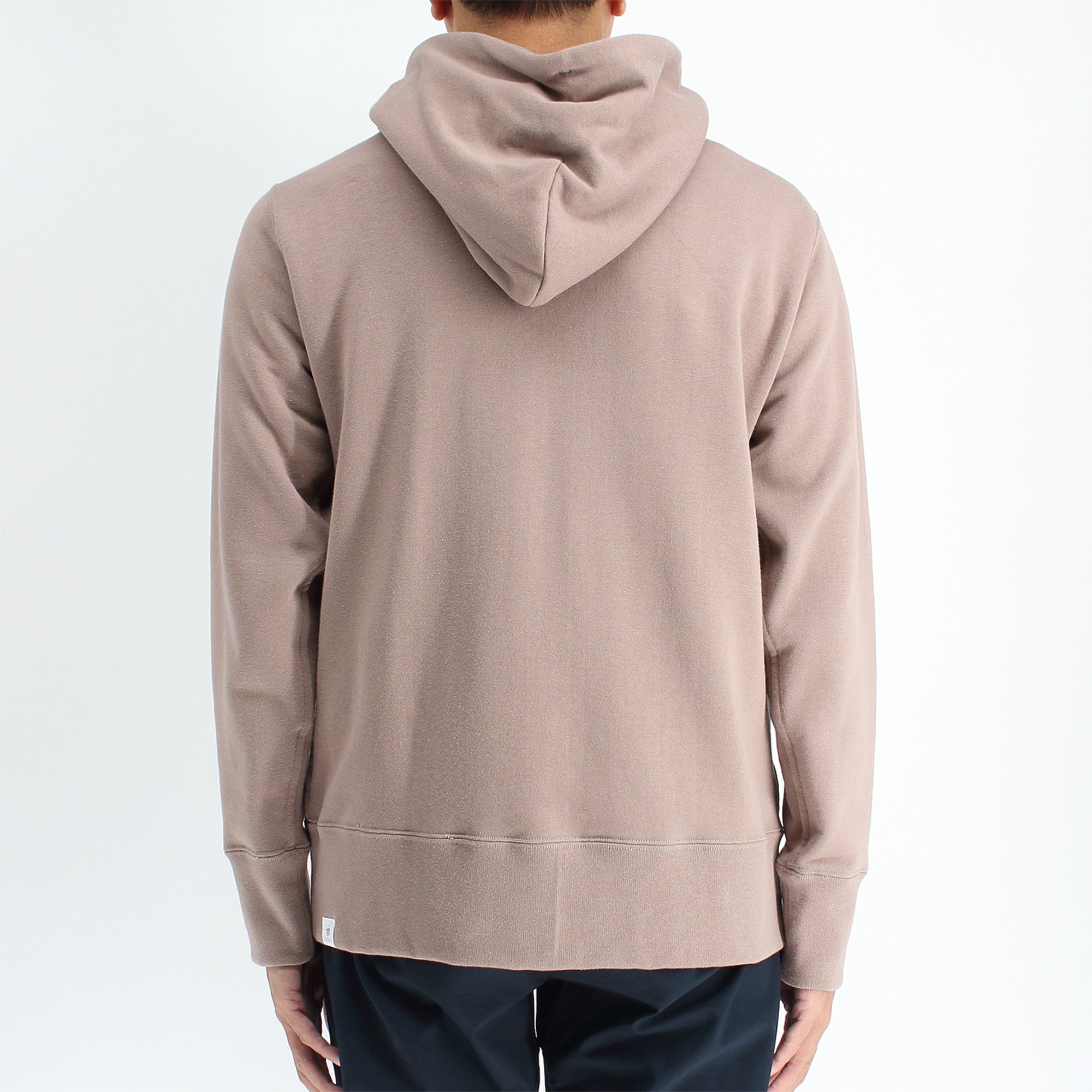 シーアイランドコットンを使用した吊裏毛のジップアップパーカー