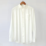 100/1 Interlock Suvin Gold Cotton Long Sleeve Knitted Shirt