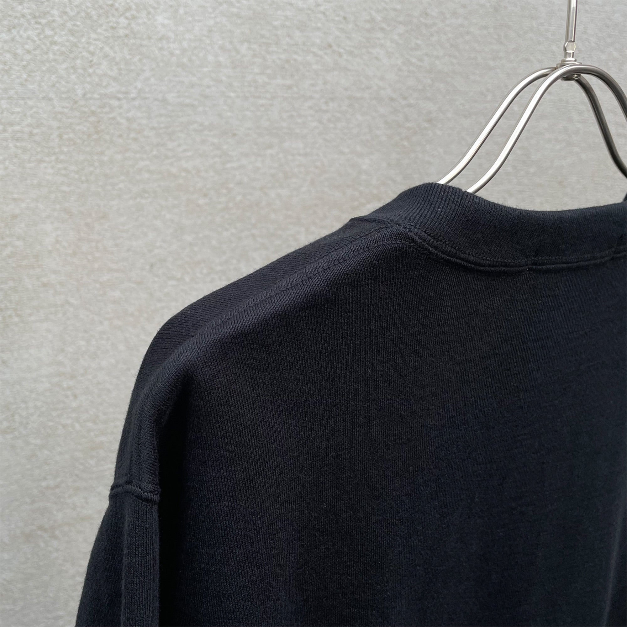 シーアイランドコットンを使用した吊裏毛のクルーネックスウェット