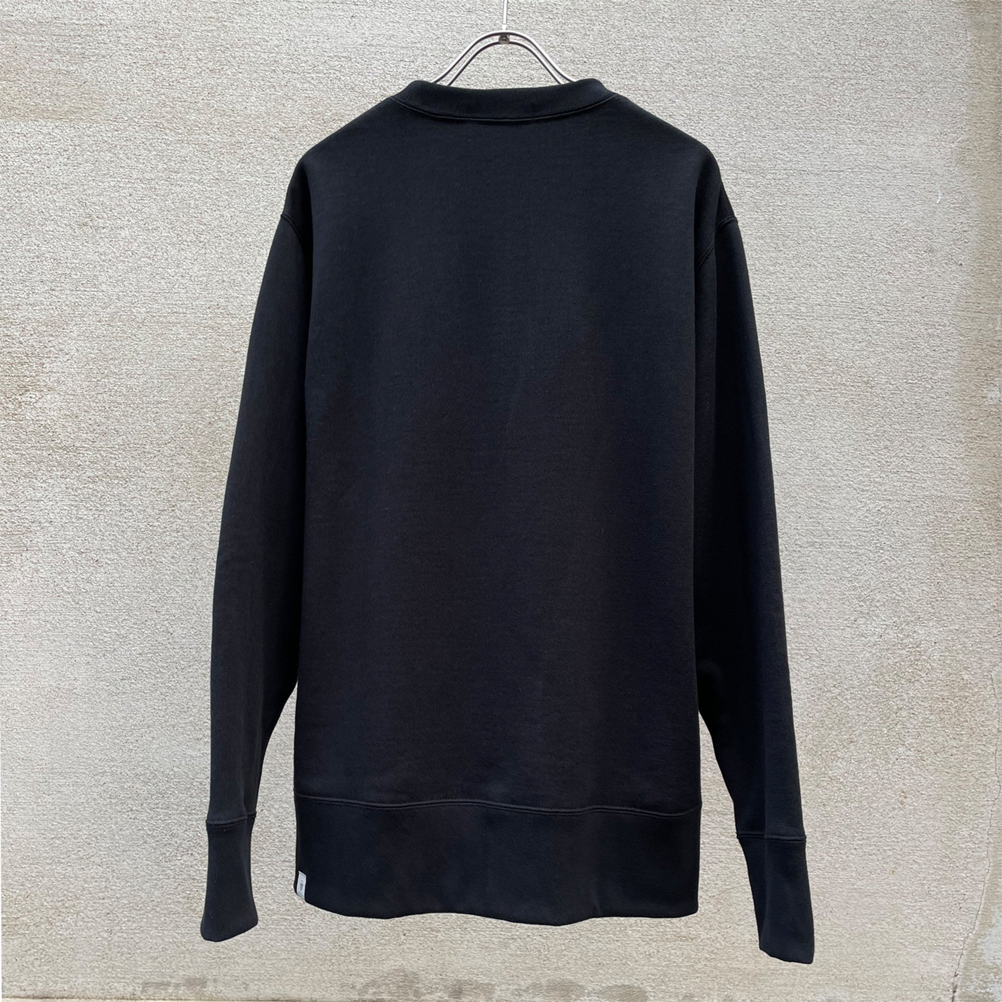 シーアイランドコットンを使用した吊裏毛のクルーネックスウェット