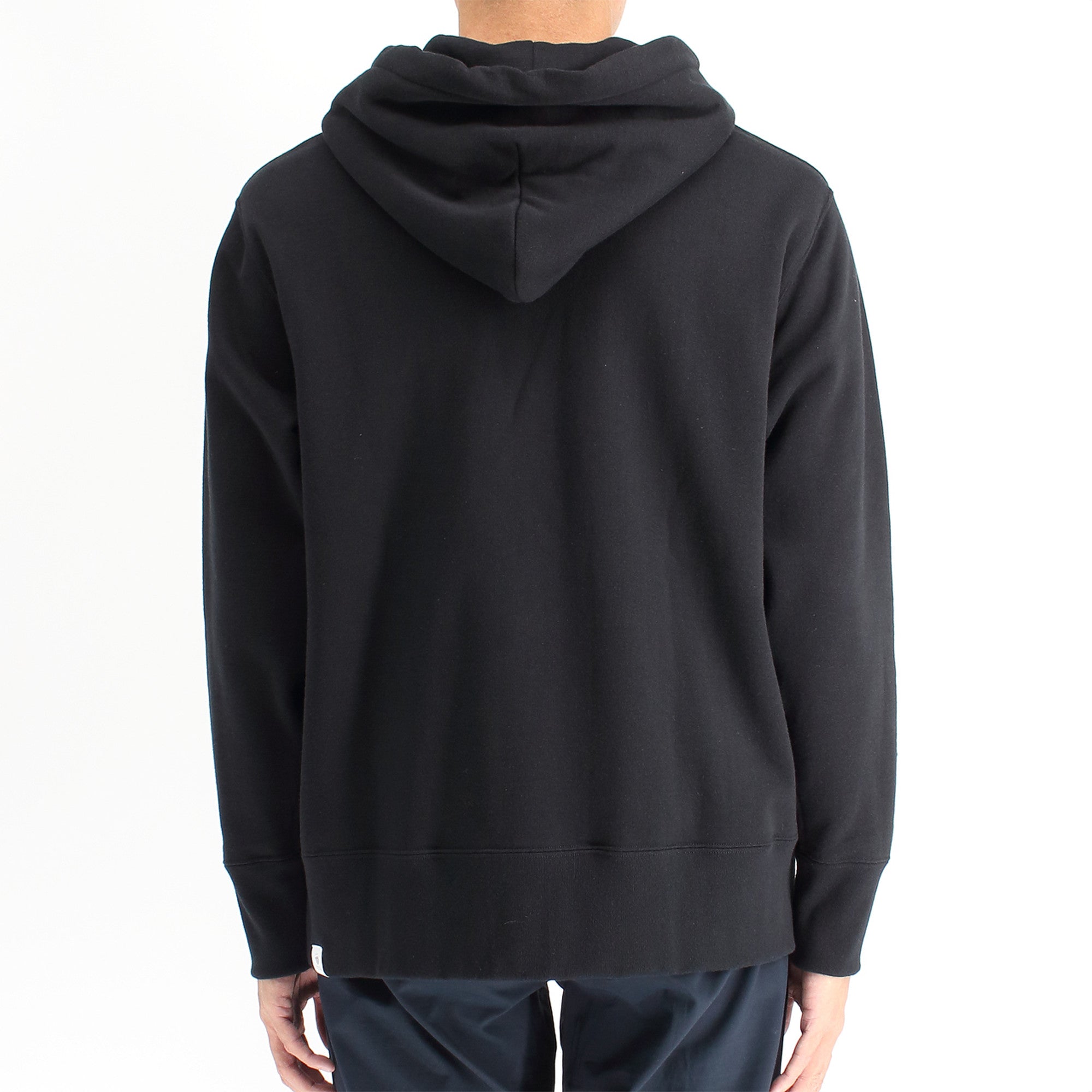 シーアイランドコットンを使用した吊裏毛のフーディーパーカー