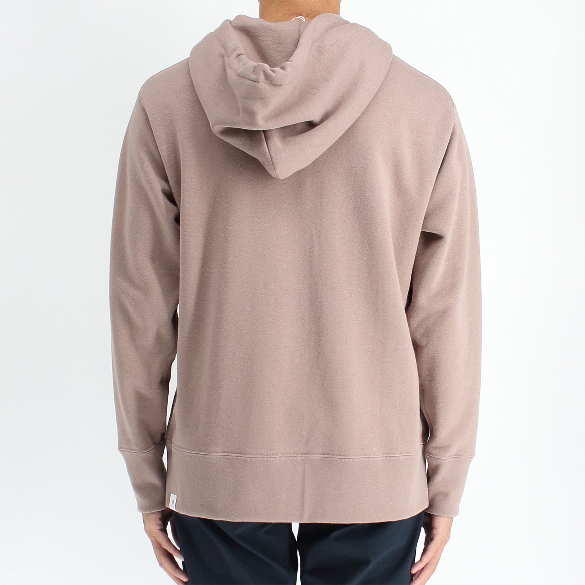 シーアイランドコットンを使用した吊裏毛のフーディーパーカー