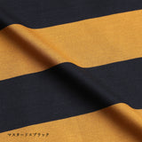 32/2 Double Mercerized Supima Cotton Long Sleeve Striped Rugby Shirt (New Zealand)